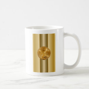 Den här bilden visar en amerikansk Guld-örnmynning Kaffemugg