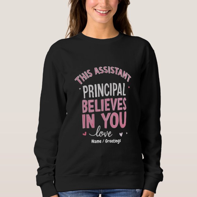 Den här biträdande Tron i din skola T Shirt (Framsida)