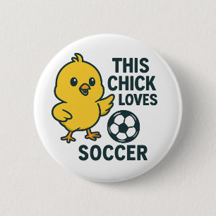 Den här Chick Kärlek-ikonen Knapp