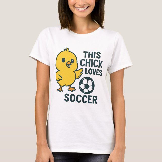 Den här Chick Kärlek-ikonen T Shirt (Framsida)
