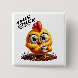 Den här Chicken Springa på.. Kaffe Knapp