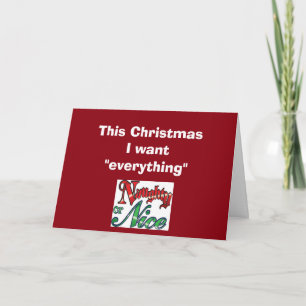 DEN HÄR CHRISTMAS VILL HA ALLT/ DET MED "DU" HELGKORT