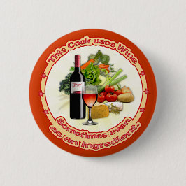 Den här Cook använda Vin Knapp