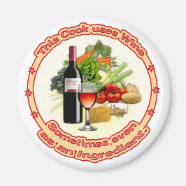 Den här Cook använda Vin Magnet