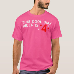Den här Coolan är BMX Rider 4 roligt Bicycle BMX T Shirt