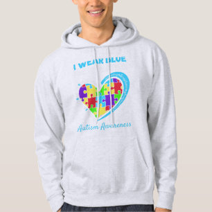 Den här designen för att öka medvetenheten om auti hoodie