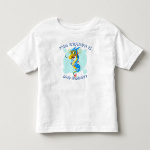 Den här draken fyller år idag - Första födelsedage T Shirt