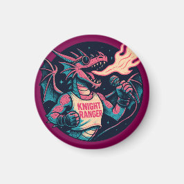 Den här draken sprider eld magnet