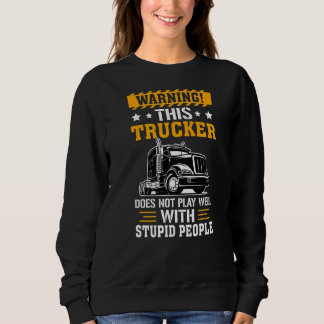 Den här drivrutin för Trucker spelar inte bra driv T Shirt