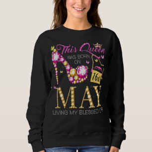 Den här drottningen föddes den 16 maj mitt välsign t shirt
