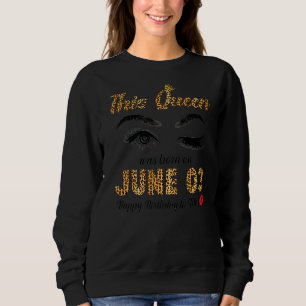 Den här drottningen föddes i juni 3 Grattis på föd T Shirt