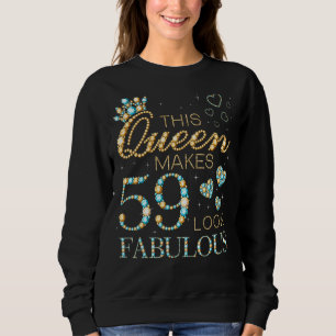 Den här drottningen gör 59 utseende Fabulous 59 Bi T Shirt