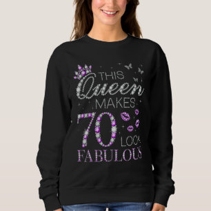 Den här drottningen gör 70 utseende Fabulous 70 Bi T Shirt
