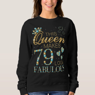 Den här drottningen gör 79 utseende Fabulous 79 Bi T Shirt