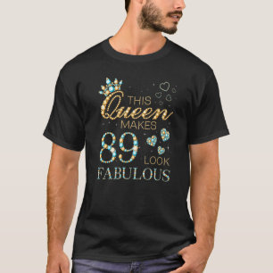 Den här drottningen gör 89-årige till 89:e födelse t shirt