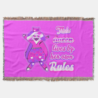 Den här drottningen lever av sin egen regler filt