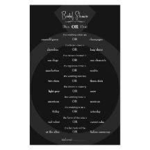 Den här eller den där - Ge på Bröllop Secrets