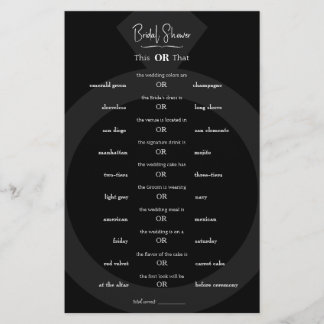 Den här eller den där - Ge på Bröllop Secrets