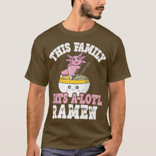 Den här familjen äter en underbar familj t shirt