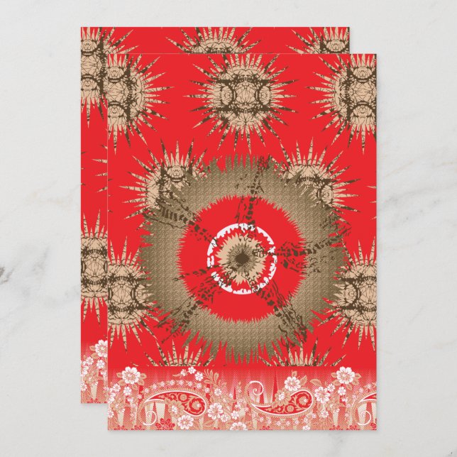 Den här fantastiska konstruktionen flyger ut från  inbjudningar (Fram/baksida)