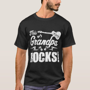 Den här farfar Sten Guitar Rock N Roll Funny T Shirt