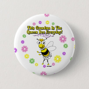 Den här farmen är drottningen Bee Varje dag Bee Fl Knapp