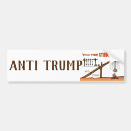 Den här fisken stinker! / Antitrump Bildekal