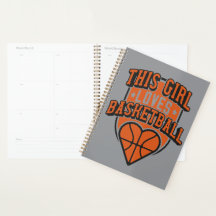 den här flickan älskar basket