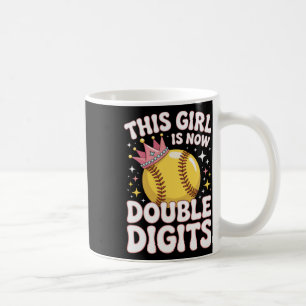 Den här flickan är nu 10 dubbla siffror Softll Coa Kaffemugg