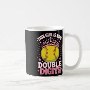 Den här flickan är nu 10 dubbla siffror Softll-mäs Kaffemugg