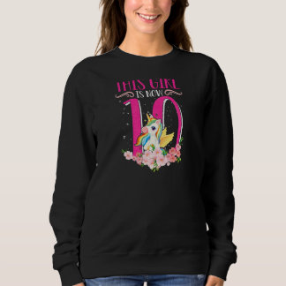 Den här flickan är nu tio Dubblor i 10:e födelseda T Shirt