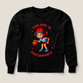 Den här flickan är ostoppbar t shirt