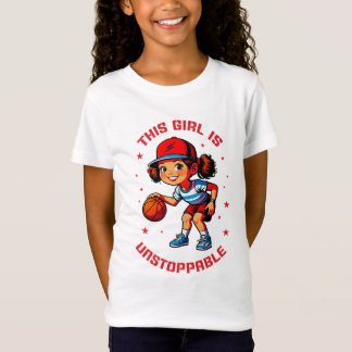 Den här flickan är ostoppbar t shirt