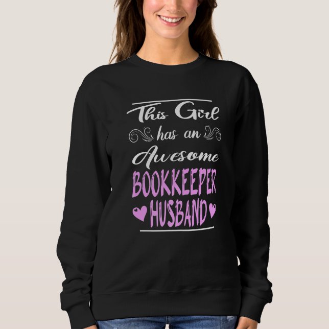 Den här flickan har en Fantastisk-bookkeeper Make T Shirt (Framsida)