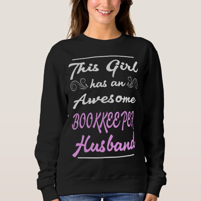 Den här flickan har en Fantastisk-bookkeeper Make T Shirt (Framsida)