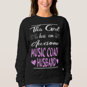 Den här flickan har en Fantastisk Music Coach Make T Shirt