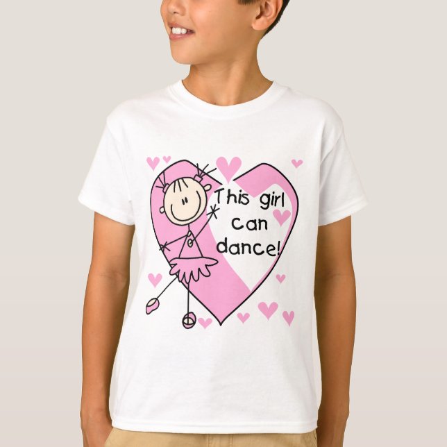 Den här flickan kan dansa T-shirts och presenter (Framsida)