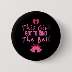 Den här flickans Har till Ring Bell Breast Cancer Knapp