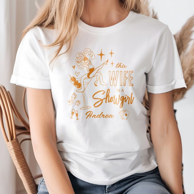 Den här frun är en showflicka - Söndagsbrudens wee T Shirt (Skapare uppladdad)