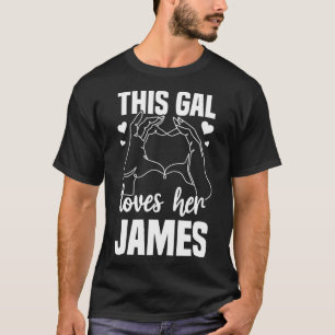 Den här Gal Kärlek Hennes James Clothing för Women T Shirt
