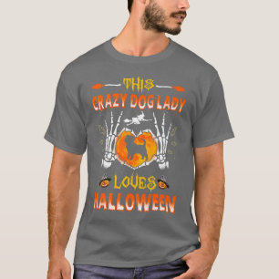 Den här galna Dam-affenpinscher Kärlek Halloween T Shirt