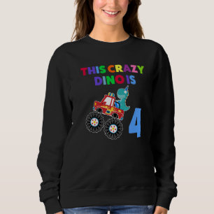 Den här galna donationen är 4 år och 4:e födelseda t shirt