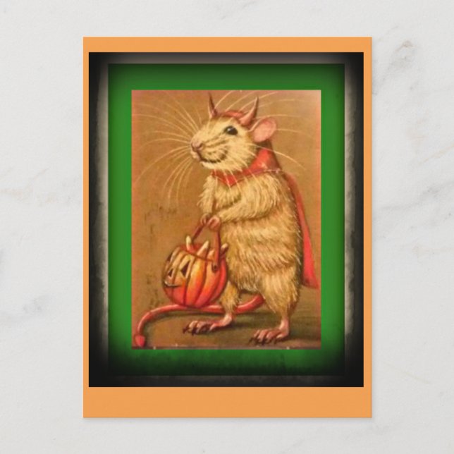 Den här gamla musen vykort (Framsida)