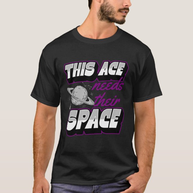 Den här gången behöver deras rymd- och Pride Rymdp T Shirt (Framsida)