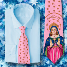 Den här Gaudete Angled Stars Neck Tie