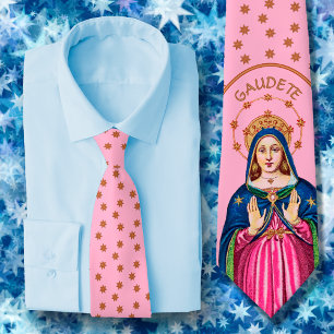 Den här Gaudete Angled Stars Neck Tie Slips