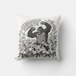 Den här Gorilla tar mig varje dag. Kudde