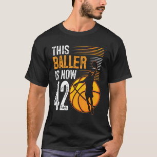 Den här grenen är nu 42 år gammal basket 42:a Bi T Shirt