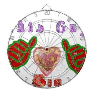 Den här Guy Kärlek Big Gift Art-utskriften Piltavla