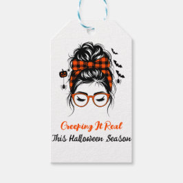 Den här Halloween-säsongen.. Presentetikett